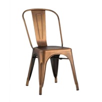 Стул Tolix, золото - фото